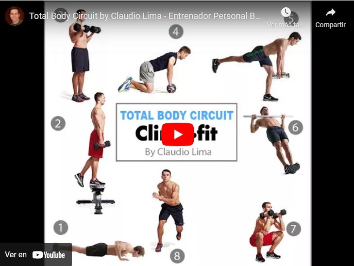 Total body circuit by Claudio Lima